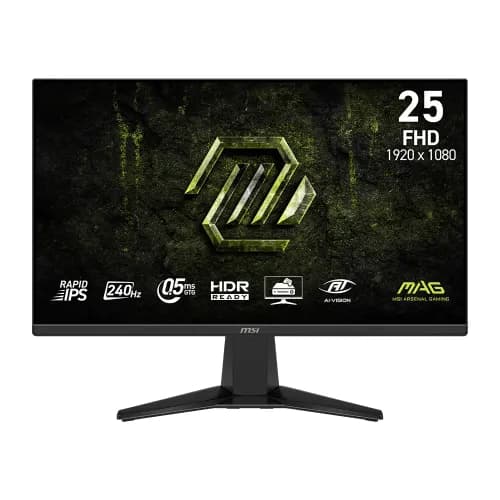 MSI MAG 255F X24 24.5" 240Hz Rapid IPS FHD Gaming Monitor