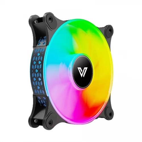 Value-Top 1292S 12CM Black Static RGB Case Fan