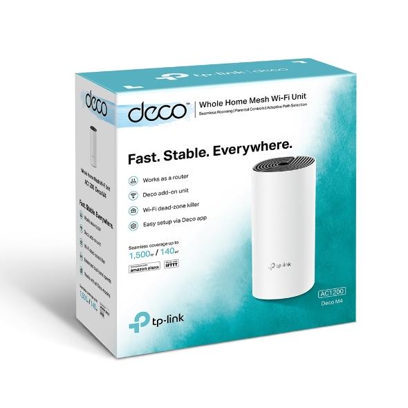 TP-LINK Deco M4 AC1200 Whole Home Mesh Wi-Fi System