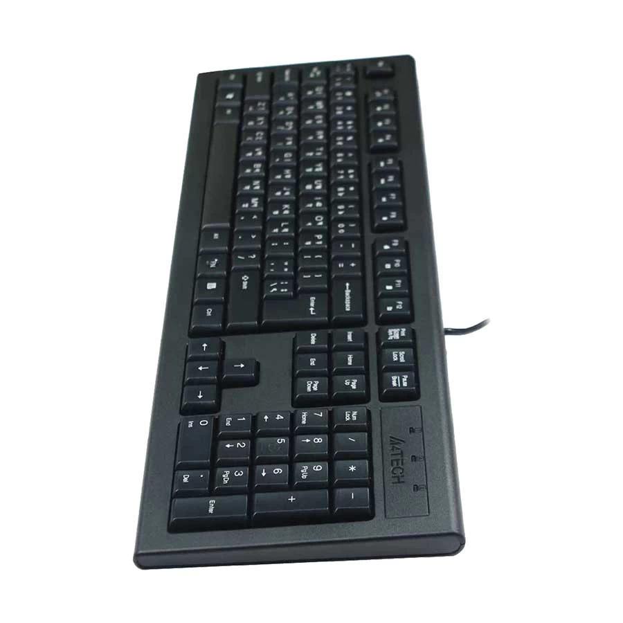 A4tech KRS-82 Black Wired Multimedia (FN Hotkeys) Keyboard with Bangla