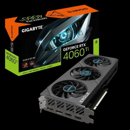 GIGABYTE GeForce RTX 4060 Ti EAGLE OC 8GB GDDR6 Graphics Card