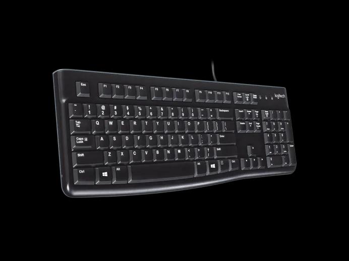 Logitech K120 USB Keyboard With Bangla Black (920-008363)