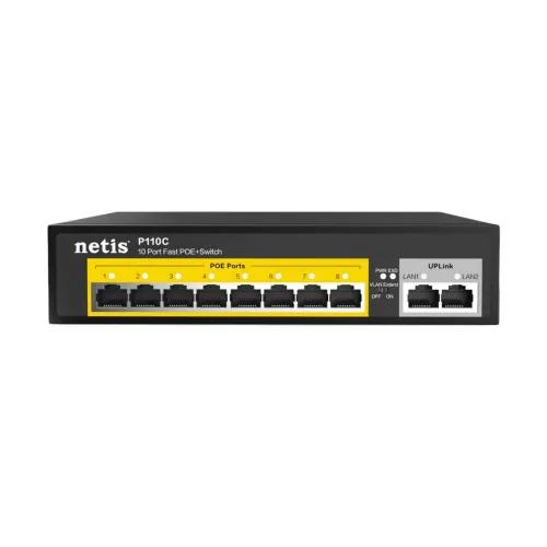 Netis P110C 10-Port Networking POE Switch